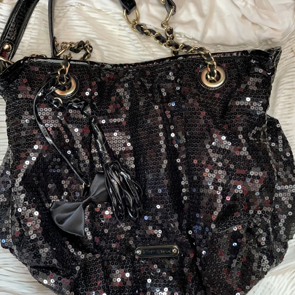 Betsy Johnson Sequin Purse